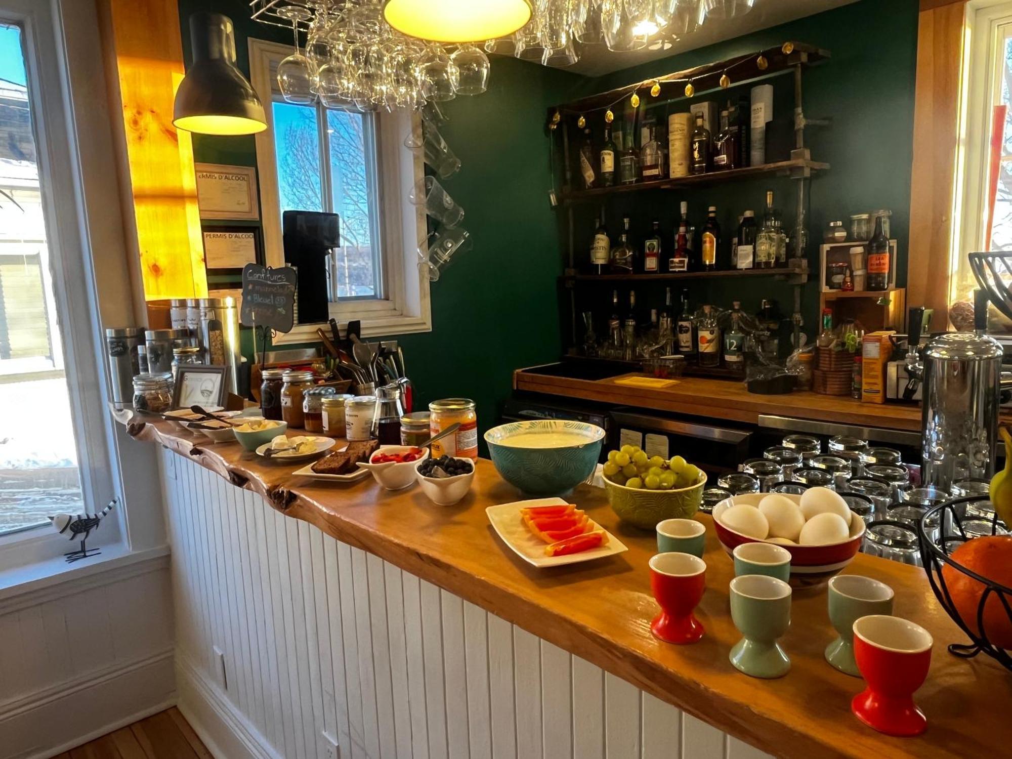 Les Pinsons Des Rives Bed and Breakfast La Malbaie Exteriör bild